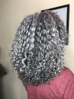 Matizado de canas cabello Natural