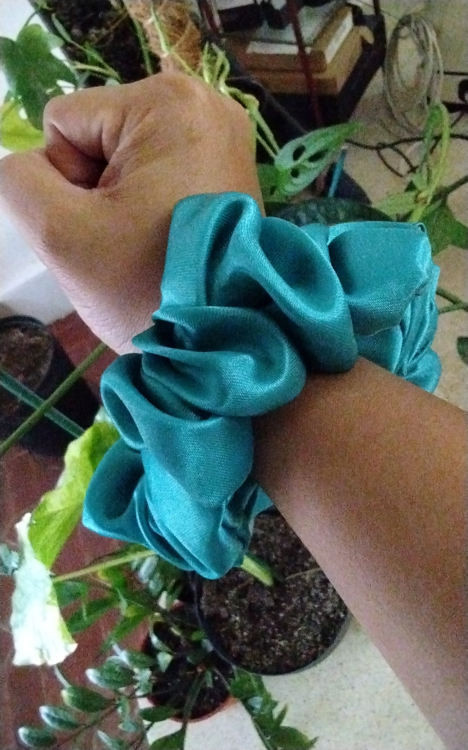 Scrunchies satén Large