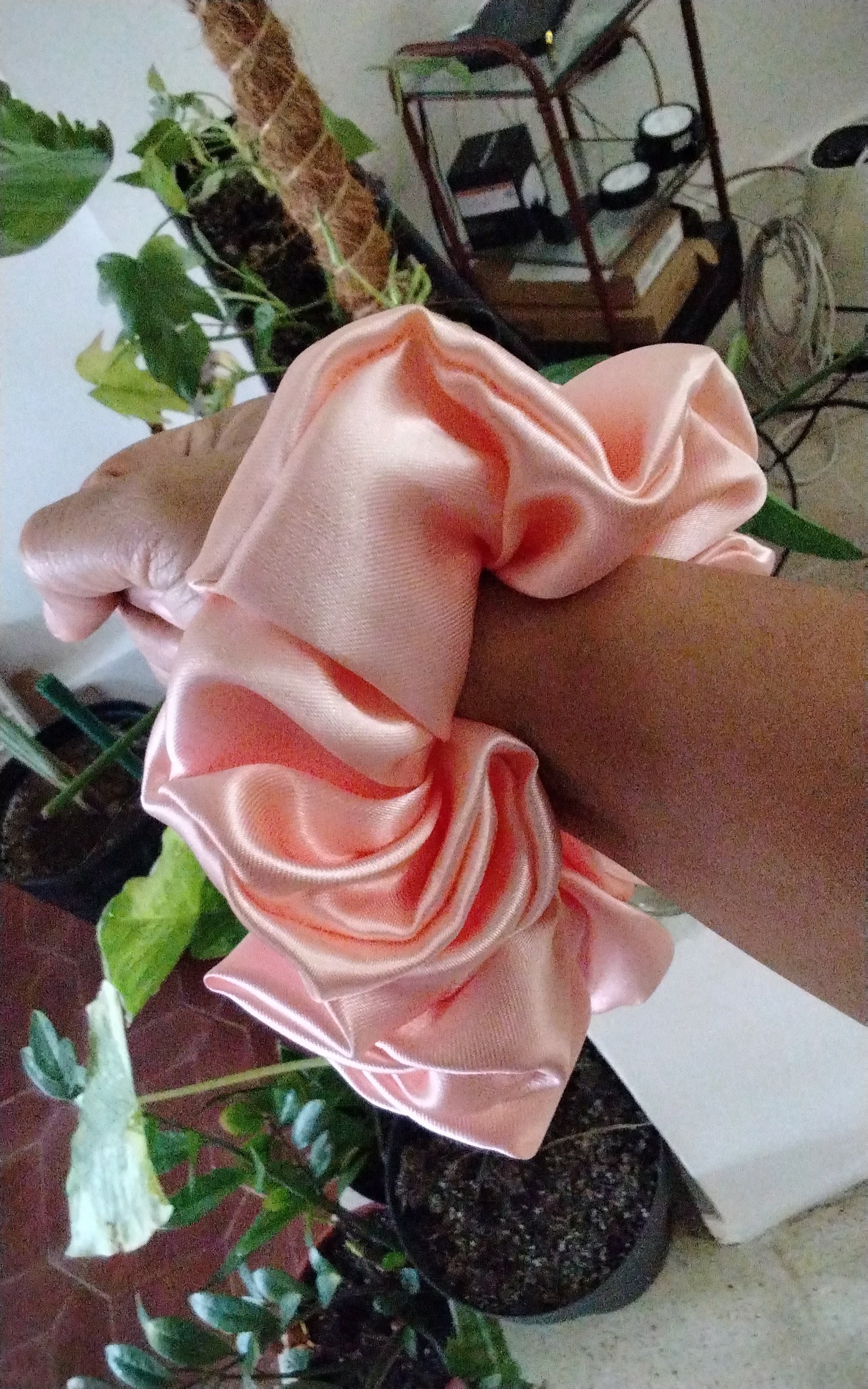 Scrunchies satén Large