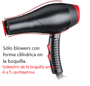 Difusor Ajustable de Silicona Plegable- Definidor de Rizos para Blower